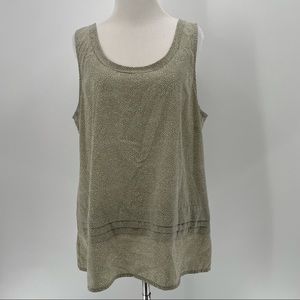 GAP Woman’s Green Print Top